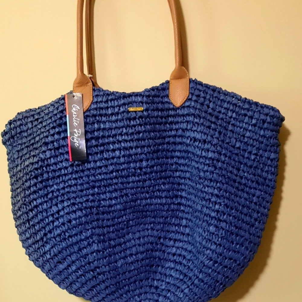 New Navy Blue "Charlie Paige" Bag